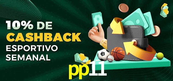 10% de bônus de cashback na pp11